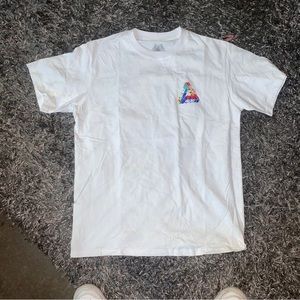 PALACE Shirt Mens Size XL White Graphic Tee Short Sleeve